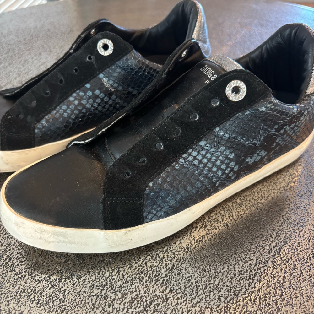 Zadig & Voltaire Leather Sneakers